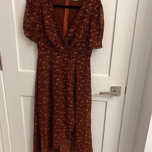 Floral Midi Dress from Honey